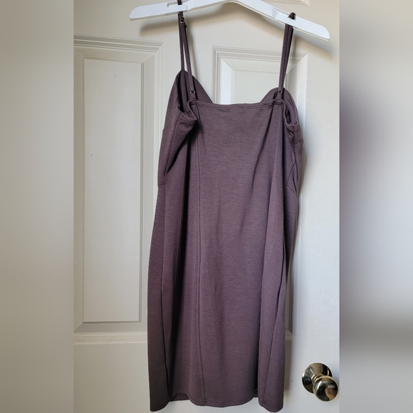 New Women's Sleeveless Corset Mini Knit Bodycon Dress - Picture 2 of 3